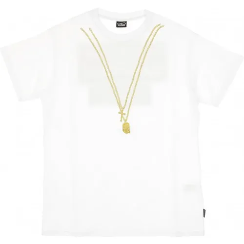 Weißes Necklace Tee - Streetwear Kollektion - Propaganda - Modalova