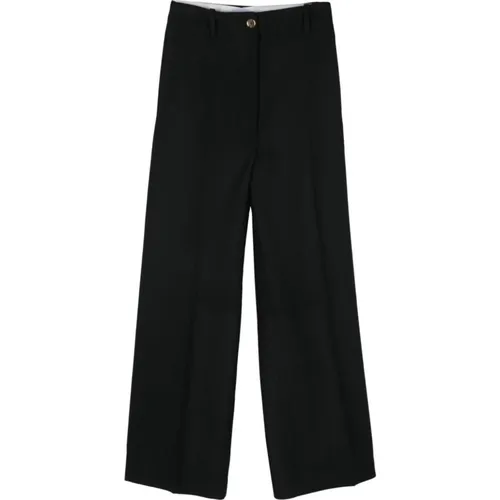 Wool-Cashmere Trousers , female, Sizes: S, XS, M - Patou - Modalova