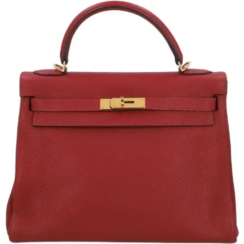 Pre-owned Leather handbags , female, Sizes: ONE SIZE - Hermès Vintage - Modalova