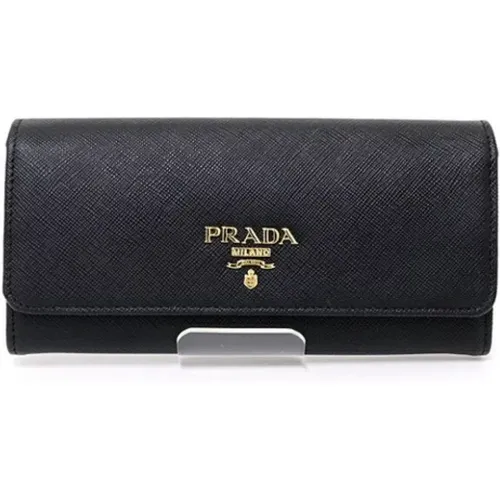 Pre-owned Leather wallets , female, Sizes: ONE SIZE - Prada Vintage - Modalova