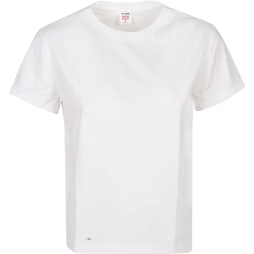 Optic Classic T-Shirt , female, Sizes: M, XS - Re/Done - Modalova
