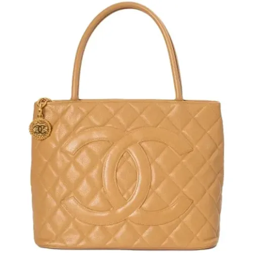 Pre-owned Leather chanel-bags , female, Sizes: ONE SIZE - Chanel Vintage - Modalova