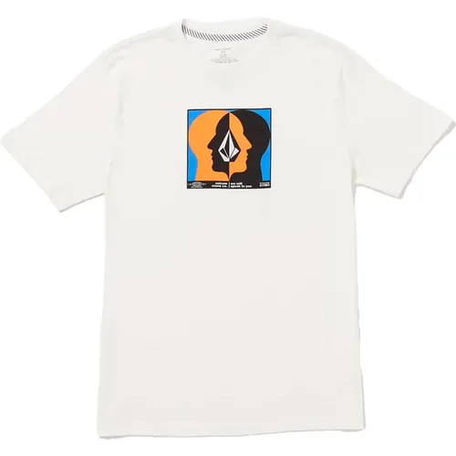 Whelmed Sst T-Shirt , Herren, Größe: XL - Volcom - Modalova