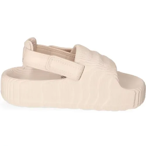 Slip-On Sandalen mit verstellbarem Riemen , Damen, Größe: 38 EU - adidas Originals - Modalova