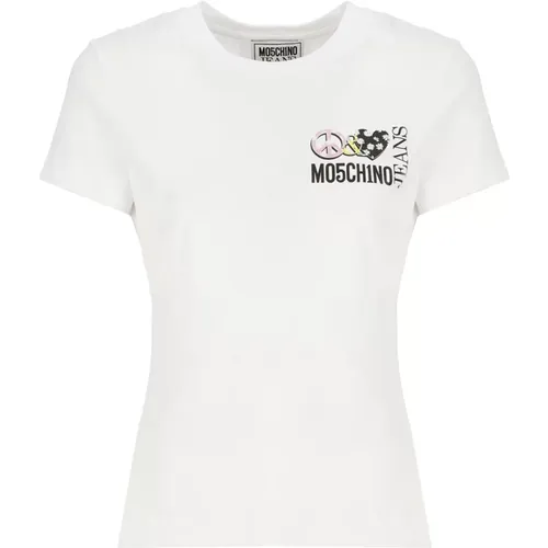 T-Shirts , Damen, Größe: S - Moschino - Modalova