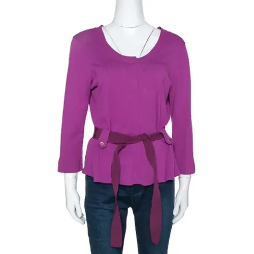 Pre-owned Knit tops , female, Sizes: L - Carolina Herrera Pre-owned - Modalova