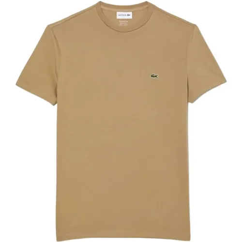 Baumwoll-T-Shirt Moderner Mann , Herren, Größe: 3XL - Lacoste - Modalova