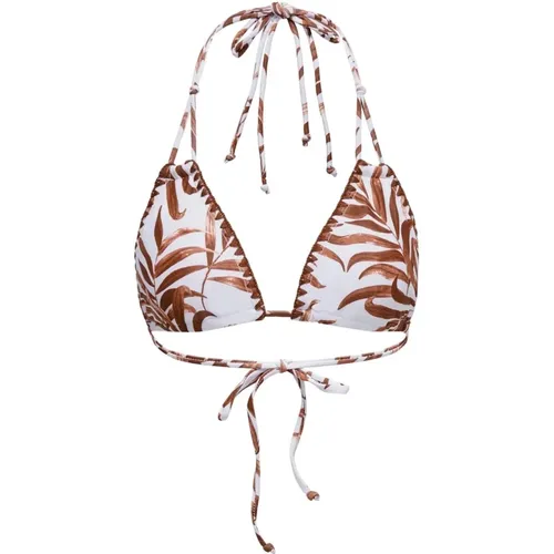 Triangel Bikini Top mit Allover-Print - Only - Modalova