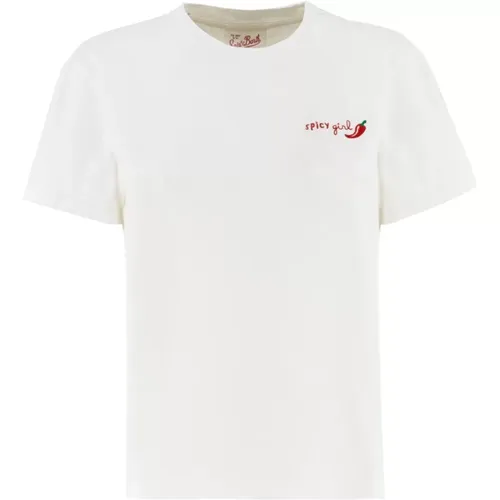 T-shirt , female, Sizes: M, L - MC2 Saint Barth - Modalova