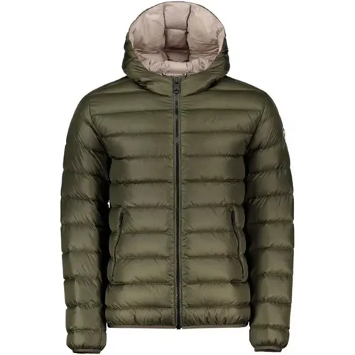 Short Quilted Men Puffer Jacket , male, Sizes: XL, L - Colmar - Modalova