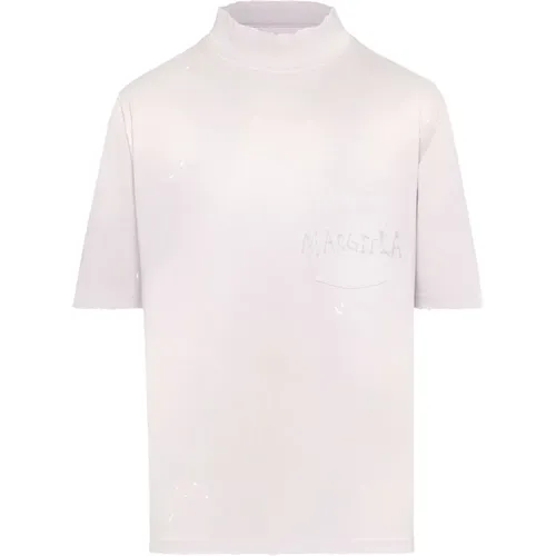Classic White T-Shirt , male, Sizes: S, M, L - Maison Margiela - Modalova