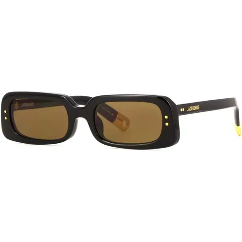 Stylish Sunglasses with Brown Lenses , female, Sizes: 53 MM - Jacquemus - Modalova