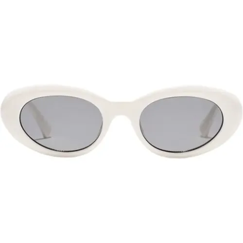 Oval Tinted Sunglasses , female, Sizes: ONE SIZE - Samsøe Samsøe - Modalova