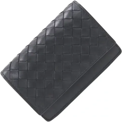 Pre-owned Leather wallets , female, Sizes: ONE SIZE - Bottega Veneta Vintage - Modalova