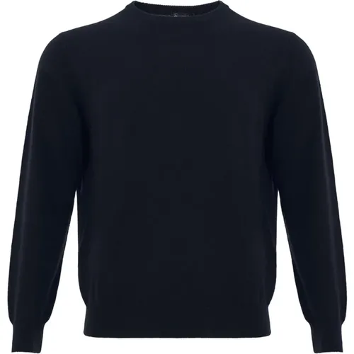 Round Neck Cashmere Sweater , male, Sizes: 2XL - Colombo - Modalova