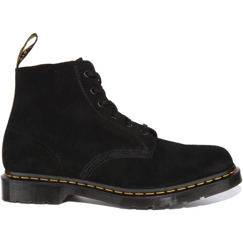 Classic Suede 6 Eyelet Boots , male, Sizes: 11 UK - Dr. Martens - Modalova