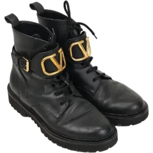 Pre-owned Leder boots - Valentino Vintage - Modalova