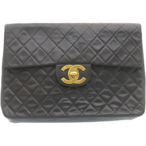 Pre-owned Leather chanel-bags , female, Sizes: ONE SIZE - Chanel Vintage - Modalova