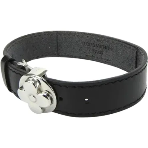 Pre-owned Leather bracelets , female, Sizes: ONE SIZE - Louis Vuitton Vintage - Modalova