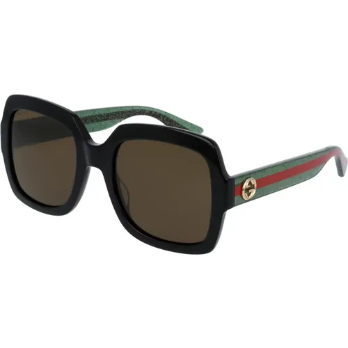 Gg0036Sn 002 Sonnenbrillen , Damen, Größe: 54 MM - Gucci - Modalova
