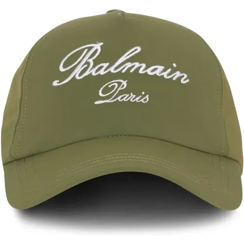 Hats , male, Sizes: ONE SIZE - Balmain - Modalova