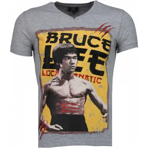 Bruce Lee Hunter - Herren T-Shirt - 4301G , Herren, Größe: XL - Local Fanatic - Modalova