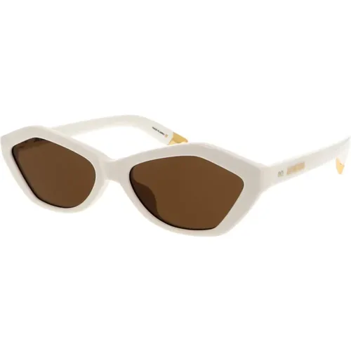 Stylish Sunglasses with Brown Lenses , unisex, Sizes: 56 MM - Jacquemus - Modalova