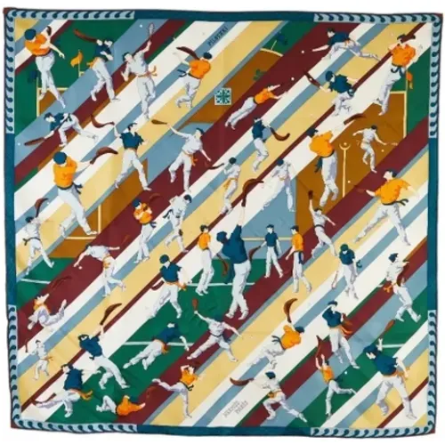 Pre-owned Silk scarves , female, Sizes: ONE SIZE - Hermès Vintage - Modalova