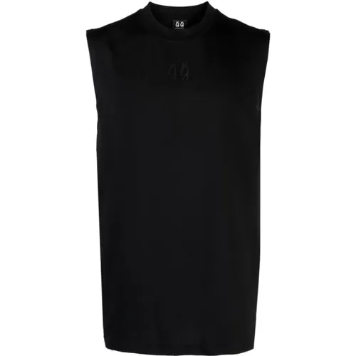 Sleeveless Jersey T-Shirts , male, Sizes: S - 44 Label Group - Modalova