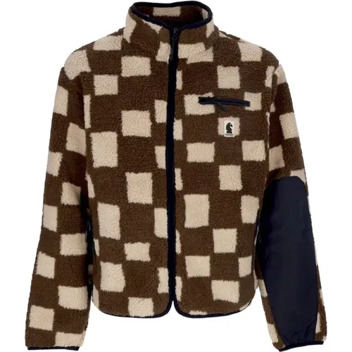 Chess Club Teddy Bear Sherpa Jacke , Herren, Größe: L - MARKET - Modalova