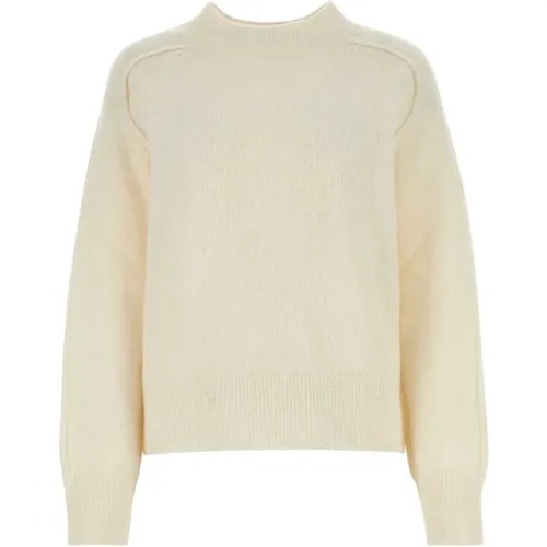 Ivory Alpaca Blend Naomie Sweater , Damen, Größe: S - A.P.C. - Modalova