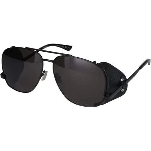 Leder Spoiler Sonnenbrille,Leder Spoiler Sonnenbrille SL 653 - Saint Laurent - Modalova
