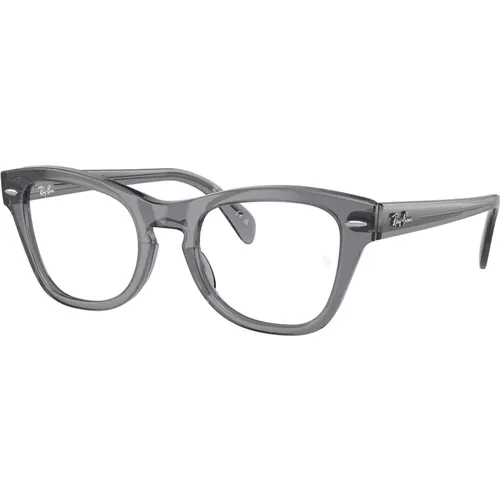 Transparent Grey Eyewear Frames , unisex, Größe: 48 MM - Ray-Ban - Modalova