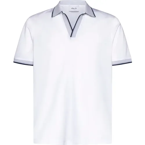 Weiße T-Shirts und Polos , Herren, Größe: S - D4.0 - Modalova