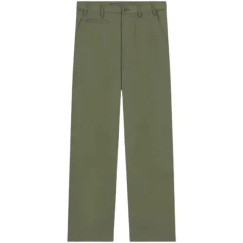Large Military-InspiredStraight Trousers , male, Sizes: XL, M - Kenzo - Modalova