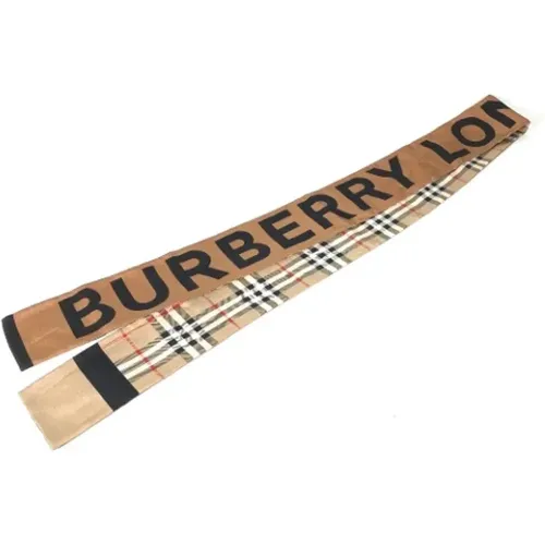 Pre-owned Fabric scarves , female, Sizes: ONE SIZE - Burberry Vintage - Modalova