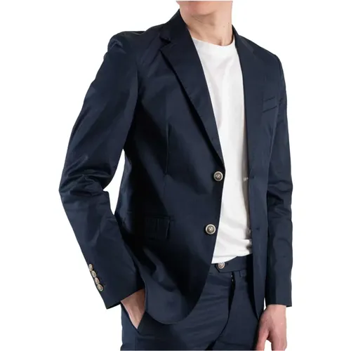 Blaues Blazer Anzug Set , Herren, Größe: 2XL - Gianni Lupo - Modalova