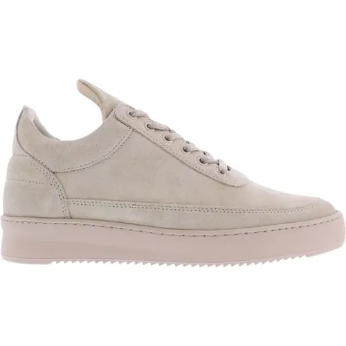 Suede Low Top Sneaker , Herren, Größe: 41 EU - Filling Pieces - Modalova