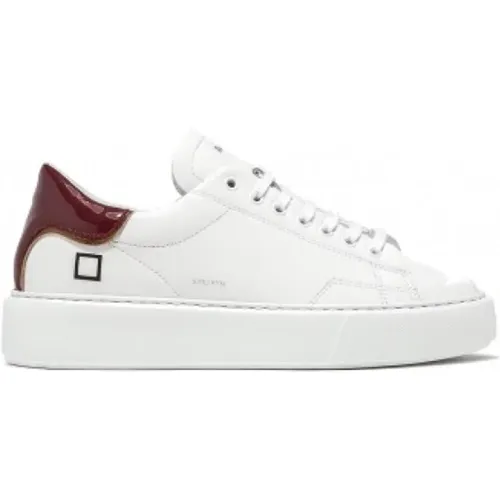 Leather Low-Top Sneakers , female, Sizes: 7 UK - D.a.t.e. - Modalova