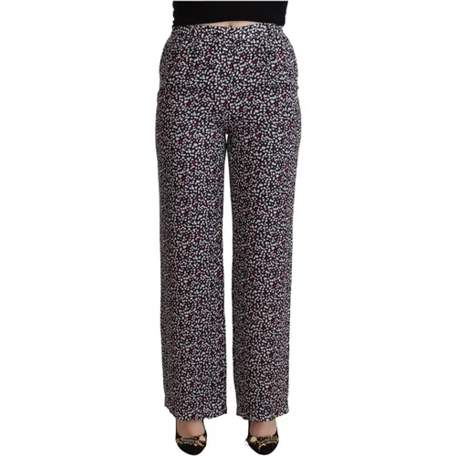 Klassische High Waist Straight Pants , Damen, Größe: S - Michael Kors - Modalova