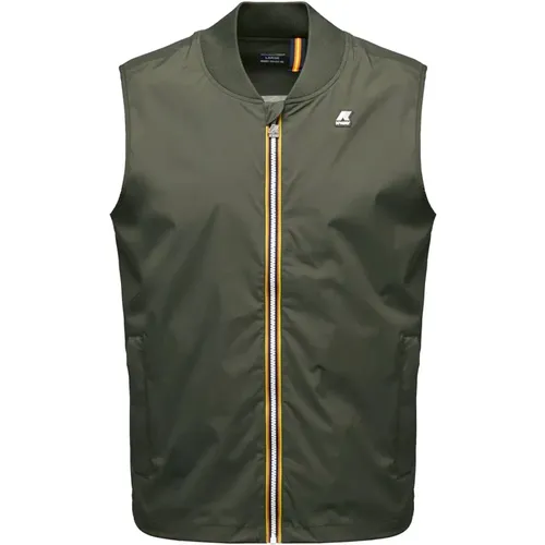 Stretch Nylon Jersey Vest , male, Sizes: 3XL, L, M - K-way - Modalova