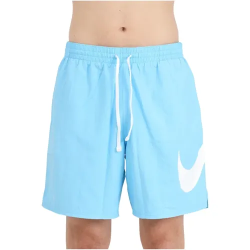 Meer Kleidung Shorts Aqua Blau Männer , Herren, Größe: XL - Nike - Modalova