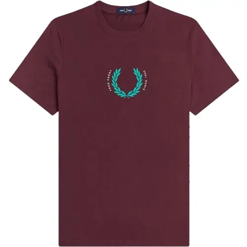 Lorbeerkranz T-Shirt Fred Perry - Fred Perry - Modalova