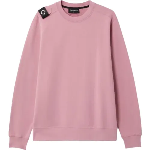 Sportswear-inspired Core Crew Sweatshirt , male, Sizes: S, M - Ma.strum - Modalova