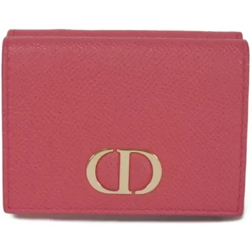 Pre-owned Leather wallets , female, Sizes: ONE SIZE - Dior Vintage - Modalova