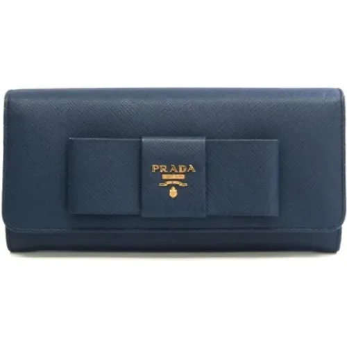 Pre-owned Leather wallets , female, Sizes: ONE SIZE - Prada Vintage - Modalova