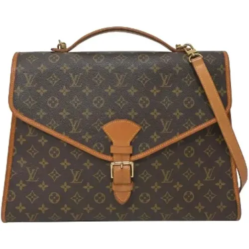 Pre-owned Canvas louis-vuitton-bags , male, Sizes: ONE SIZE - Louis Vuitton Vintage - Modalova