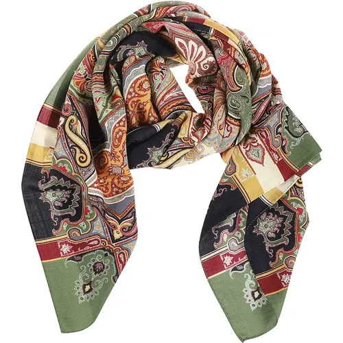 Elegant Shawl for Stylish Outfits , female, Sizes: ONE SIZE - ETRO - Modalova