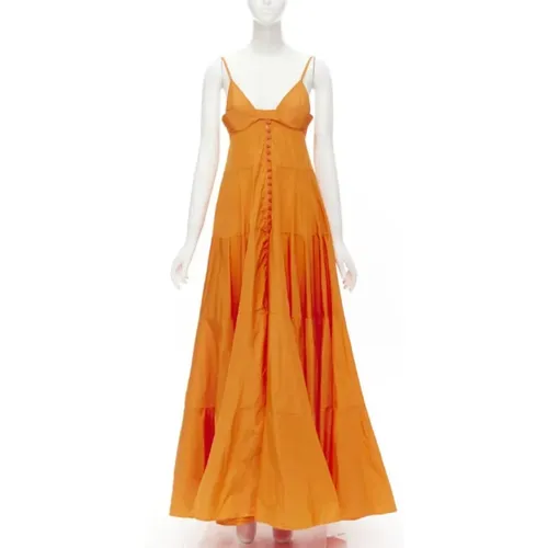 Pre-owned Cotton dresses , female, Sizes: 2XS - Jacquemus Pre-owned - Modalova