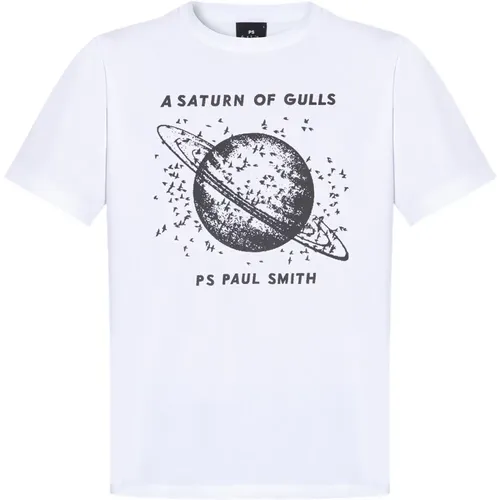 T-Shirt mit Logo , Herren, Größe: XL - PS By Paul Smith - Modalova